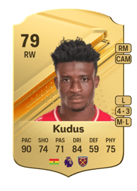 Mohammed Kudus Rare 79 OVR