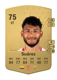 Luis Javier Suárez Common 75 OVR