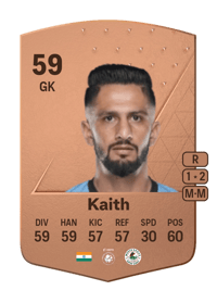 Vishal Kaith Common 59 OVR