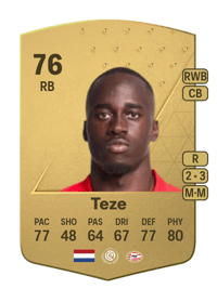 Jordan Teze Common 76 OVR