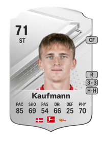 Mikkel Kaufmann Rare 71 OVR