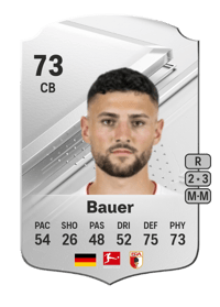 Maximilian Bauer Rare 73 OVR