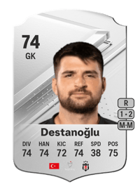 Ersin Destanoğlu Rare 74 OVR