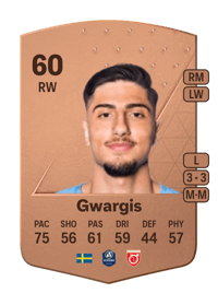 Peter Gwargis Common 60 OVR