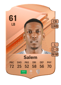 Hussain Salem Rare 61 OVR