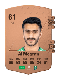 Abdullah Al Meqran Common 61 OVR