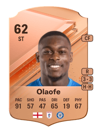 Isaac Olaofe Rare 62 OVR