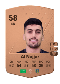 Raghid Al Najjar Common 58 OVR