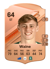 Ben Waine Rare 64 OVR