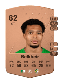 Mouhamed Belkheir Common 62 OVR
