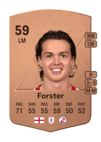 Harry Forster Common 59 OVR