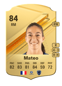 Clara Mateo Rare 84 OVR