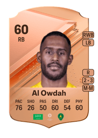 Omar Al Owdah Rare 60 OVR