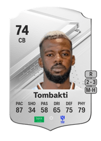 Hassan Tombakti Rare 74 OVR