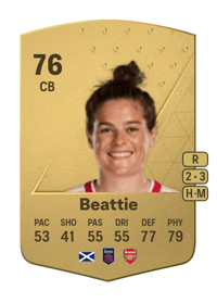 Jennifer Beattie Common 76 OVR