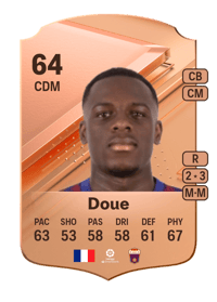 Marc Olivier Doue Rare 64 OVR