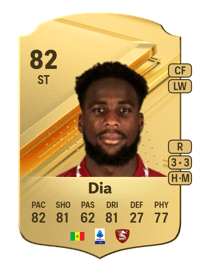 Boulaye Dia Rare 82 OVR