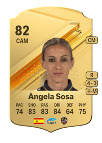 Ángela Sosa Rare 82 OVR