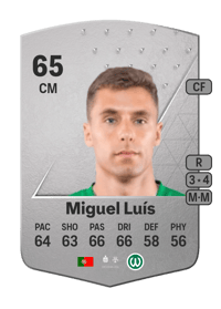 Miguel Luís Common 65 OVR