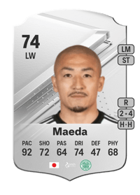 Daizen Maeda Rare 74 OVR
