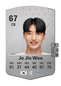 Jo Jin Woo Common 67 OVR