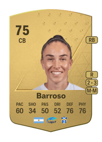 Agustina Barroso Common 75 OVR