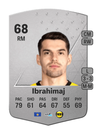 Ylldren Ibrahimaj Common 68 OVR