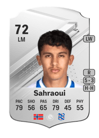 Osame Sahraoui Rare 72 OVR