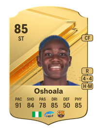 Asisat Oshoala Rare 85 OVR