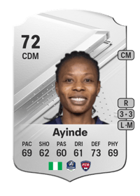 Halimatu Ayinde Rare 72 OVR