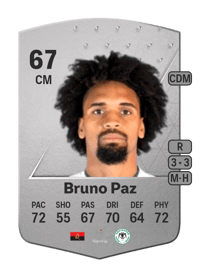 Bruno Paz Common 67 OVR