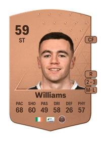 Dean Williams Common 59 OVR
