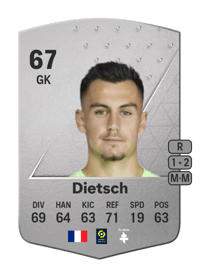 Guillaume Dietsch Common 67 OVR