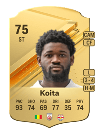Sekou Koita Rare 75 OVR