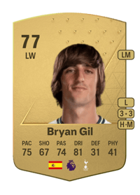 Bryan Gil Common 77 OVR