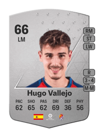 Hugo Vallejo Common 66 OVR
