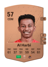 Yousef Al Harbi Common 57 OVR