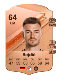Amar Sejdič Rare 64 OVR