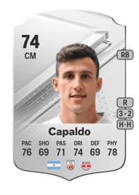 Nicolás Capaldo Rare 74 OVR
