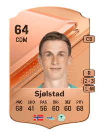 Fredrik Sjølstad Rare 64 OVR