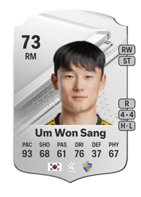 Um Won Sang Rare 73 OVR