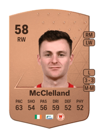 Jason McClelland Common 58 OVR