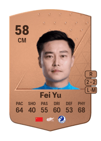 Fei Yu Common 58 OVR