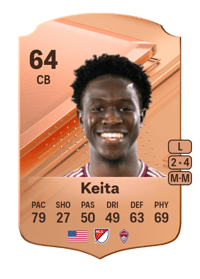 Aboubacar Keita Rare 64 OVR