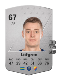 Jesper Löfgren Common 67 OVR