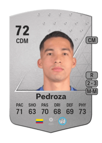 Sebastián Pedroza Common 72 OVR
