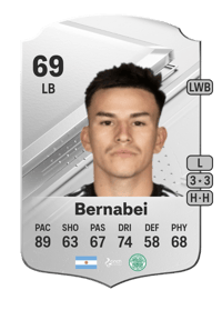 Alexandro Bernabei Rare 69 OVR