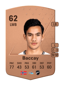 Josef Brian Baccay Common 62 OVR