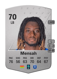 Gideon Mensah Common 70 OVR