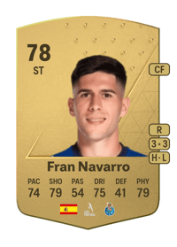 Fran Navarro Common 78 OVR
